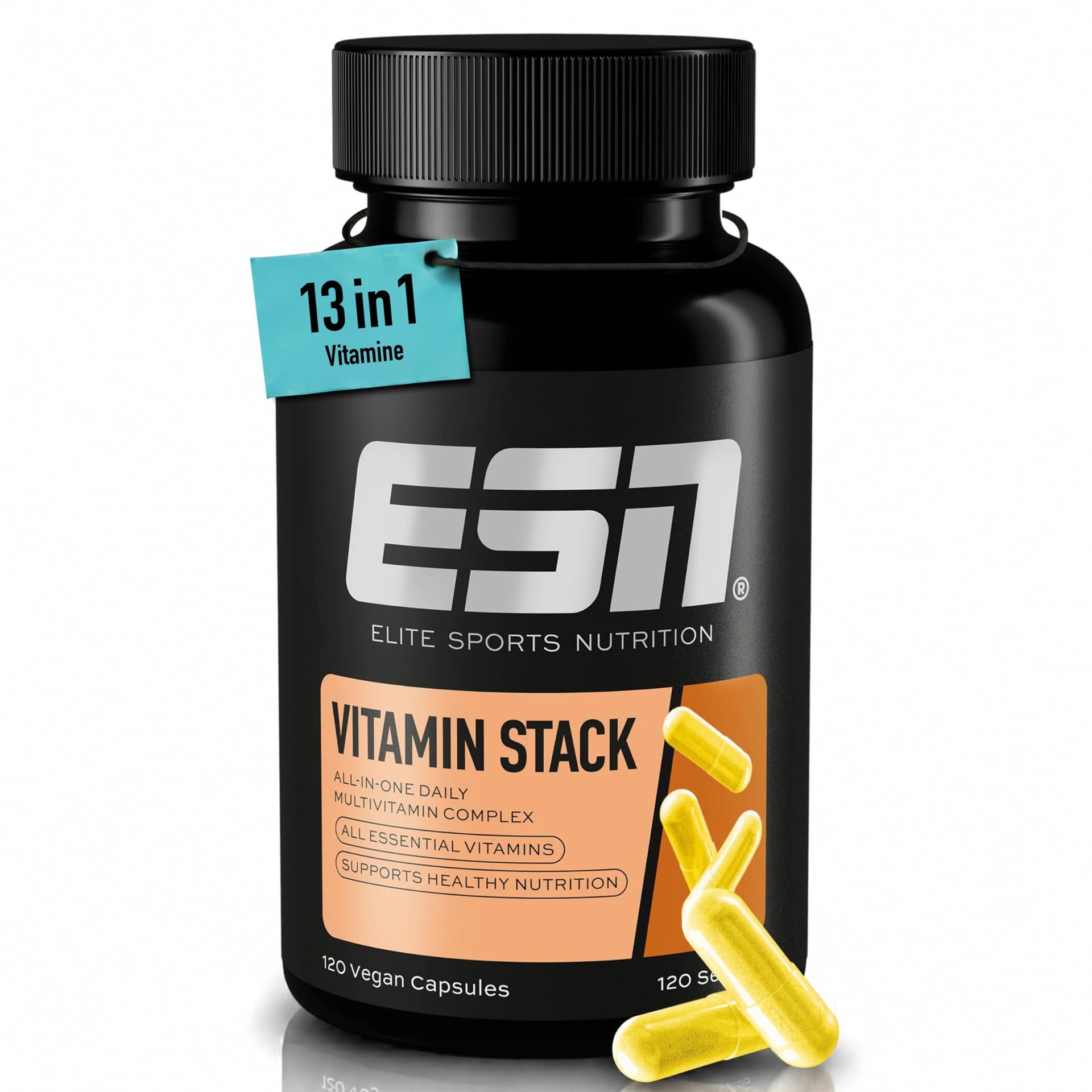 ESN Vitamin Stack, Multivitamin Kapseln, 120 Stück